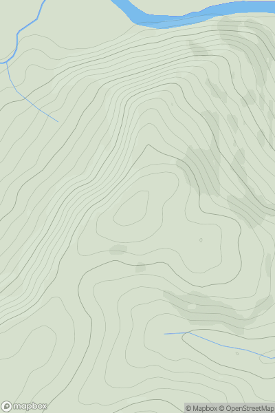 Thumbnail image for Church Hill [Neath to Chepstow] showing contour plot for surrounding peak